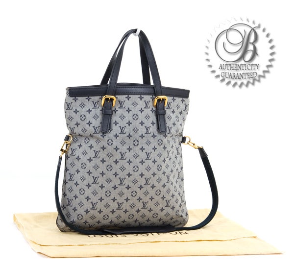 LOUIS VUITTON Francoise Mini Lini Monogram Foldover Bag 7