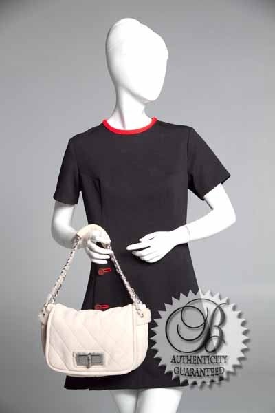 CHANEL Suede & Shearling Mademoiselle Flap Shoulder Bag For Sale 7