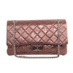 CHANEL 2.55 227 Reissue Bronze Metallic Flap Bag New