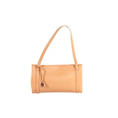 CARTIER Beige Leather Classic Satchel Tote