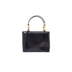 CHRISTIAN DIOR Black Box Leather Classic Evening Bag GHW