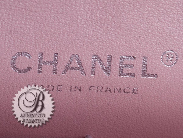 CHANEL Light Tweed Classic Flap Bag For Sale 4