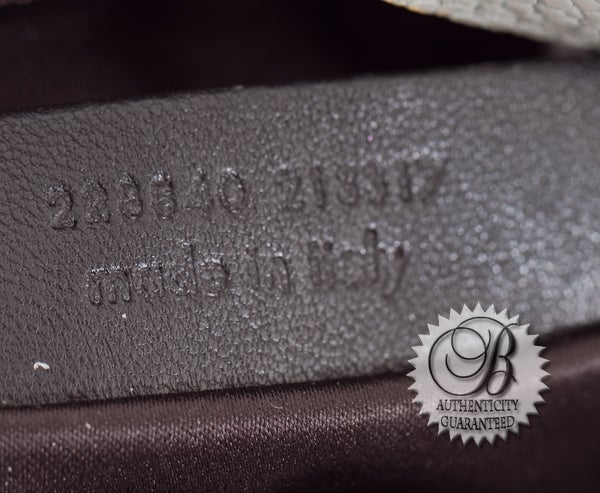 YSL Yves Saint Laurent Grey Stingray Large Roady Bag For Sale 3