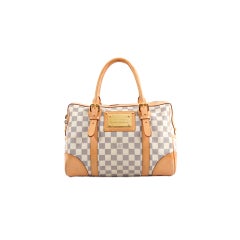 Louis Vuitton Damier Azur Berkeley Satchel at 1stDibs