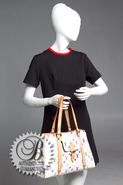 Louis Vuitton, Bags, Louis Vuitton Multicolor White Aurelia Mm Shoulder  Bag