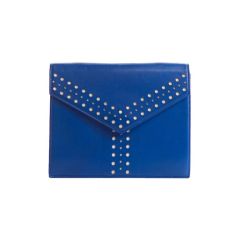 DUPLICATEYSL YVES SAINT LAURENT Azur Blue Y Clutch Crossbody Bag