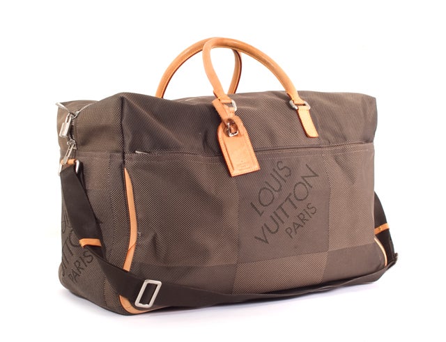LOUIS VUITTON Damier Geant Souverain Keepall Bag
