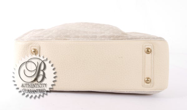 LOUIS VUITTON Mini Lin Sand Beige Trapeze GM Bag For Sale 2