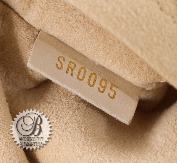 LOUIS VUITTON Mini Lin Sand Beige Trapeze GM Bag For Sale 6