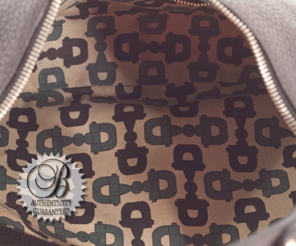 GUCCI Black Leather Nappa Crescent Half Moon Hobo Bag 4