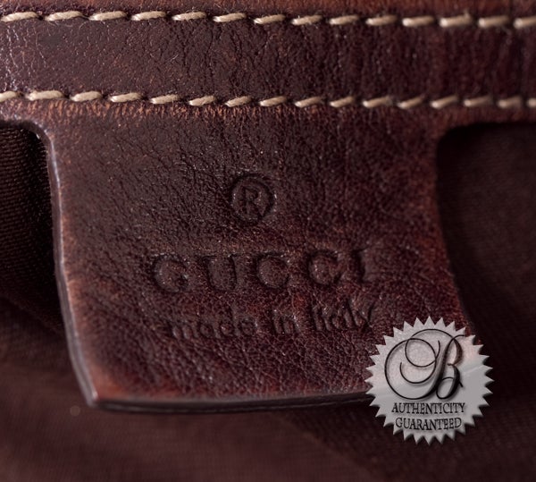 GUCCI Monogram GG Pelham Classic Braided Handles Shoulder Bag For Sale 1