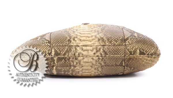 DUPLICATE GUCCI Python Jackie O Bouvier Hobo Shoulder Bag New 1