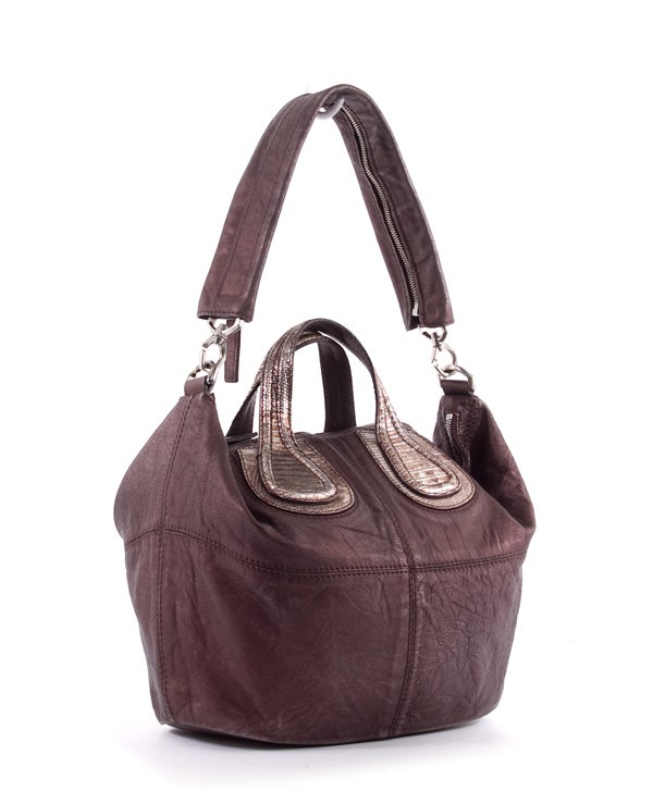 GIVENCHY Medium Nightingale Satchel Bronze Handbag