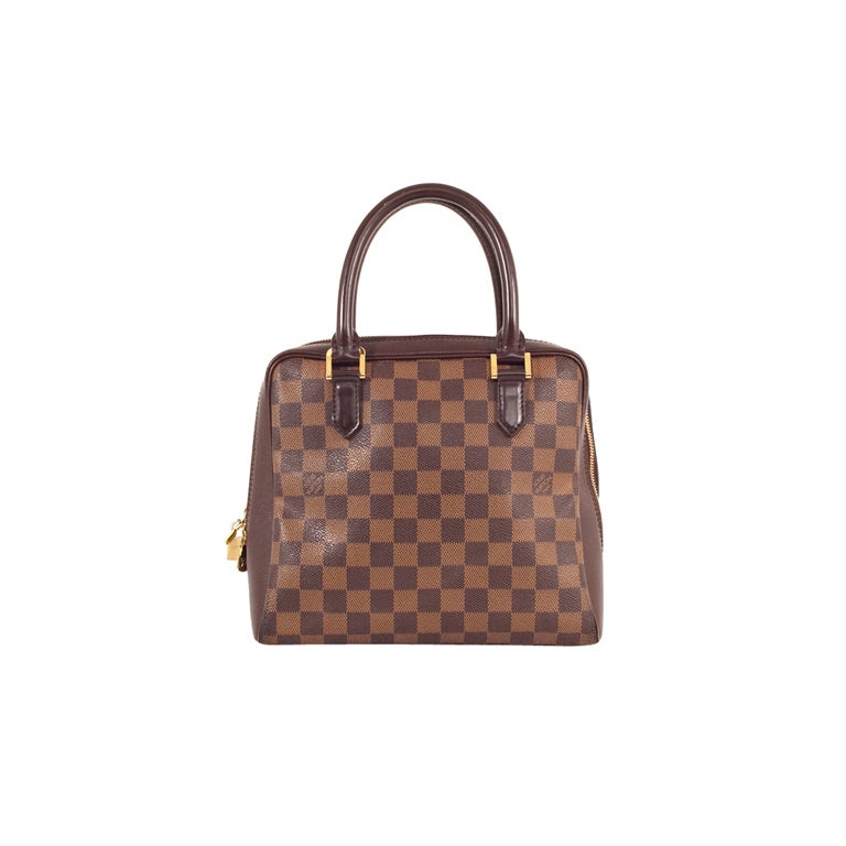 LOUIS VUITTON Damier Ebene Brera Bag Purse For Sale