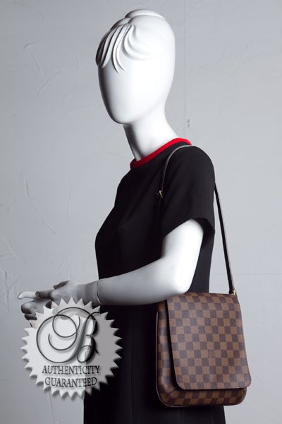 LOUIS VUITTON Damier Ebene Musette Salsa Bag 5