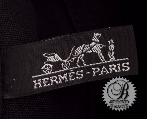 HERMES Black and Grey Fourre Tout MM Tote Bag For Sale 4