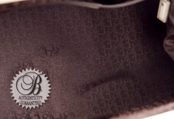 CHRISTIAN DIOR Bolso de Asa Superior Gaucho Grande Blanco Marfil 3