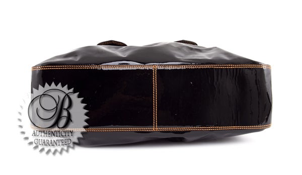 Women's FENDI Black Patent Leather Large Classic B Bag For Sale