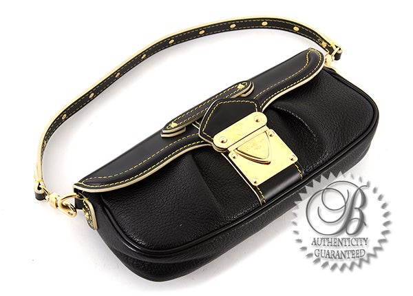 Women's LOUIS VUITTON Black Suhali Le Precieux Evening Bag For Sale