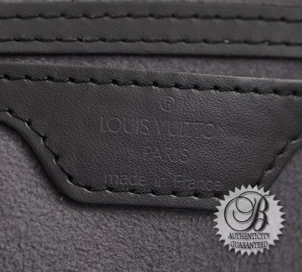 LOUIS VUITTON Black Epi Leather Gobelins Backpack 4