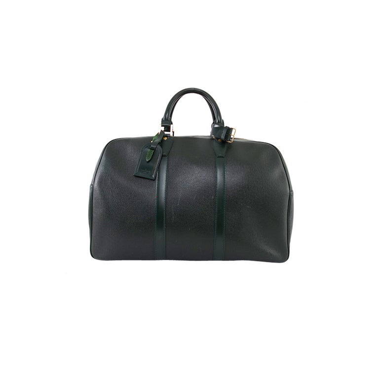 LOUIS VUITTON Taiga PM Kendal Travel Keepall Bag For Sale