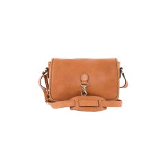 GUCCI Light Brown Leather Marrakech Medium Messenger