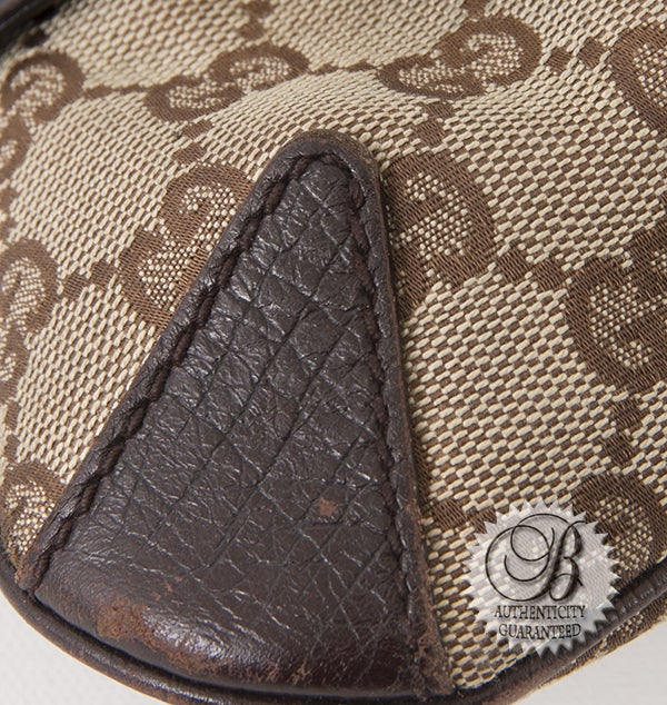 GUCCI Monogram GG 1921 Collection Horsebit Detail Shoulder Flap For Sale 2
