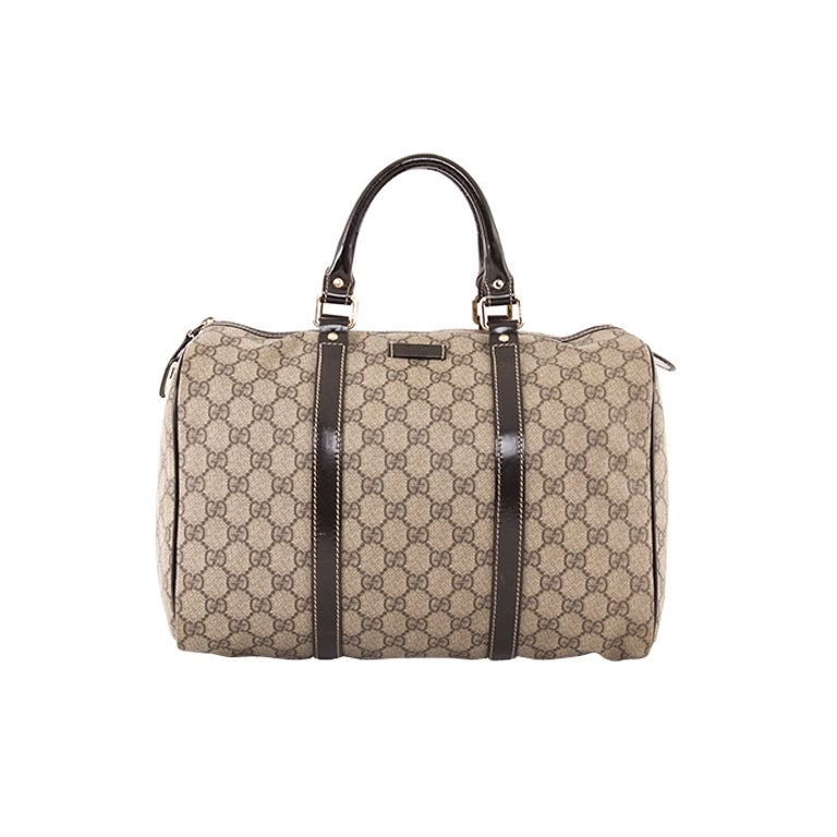 Gucci Monogram Speedy Top Handle Bag