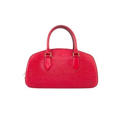 LOUIS VUITTON Red Epi  Leather Jasmin Bag