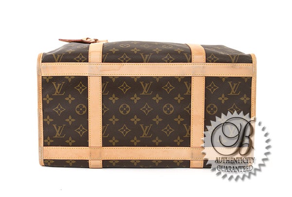 LOUIS VUITTON Monogram Canvas Sac Chien Dog Carrier Bag 40 1