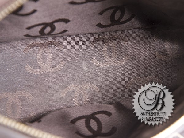 Chanel Chocolate Brown Lambskin Leather Surpique Hobo Shoulder B For Sale 4