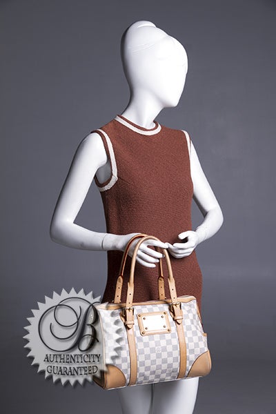 Louis Vuitton Damier Azur Berkeley Bag For Sale 7