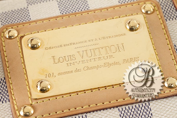 Louis Vuitton Damier Azur Berkeley Bag For Sale 3