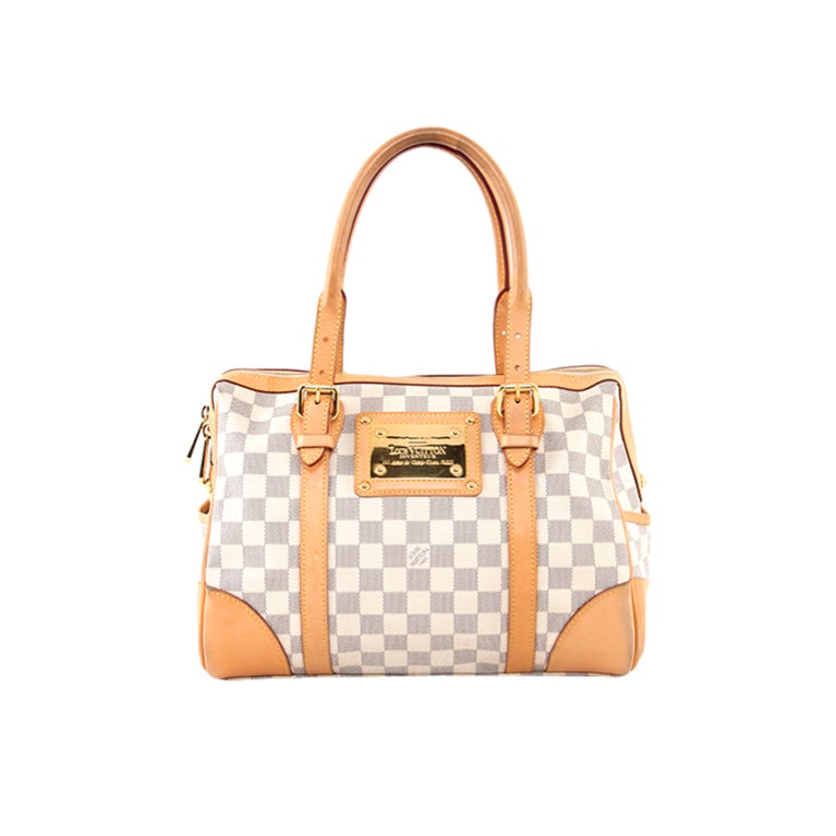 Louis Vuitton Damier Azur Berkeley Bag For Sale
