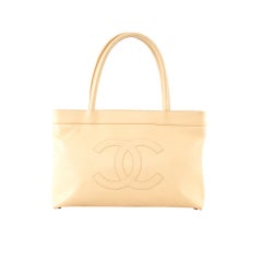 Chanel Vanilla Caviar Leather Executive Tote Bag