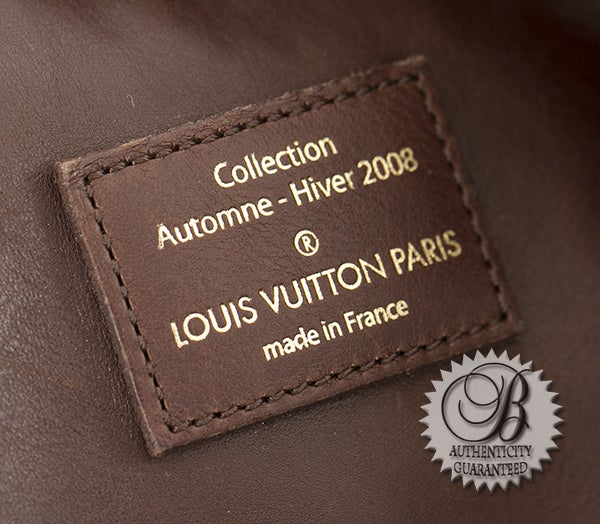 Louis Vuitton Chocolate Souple Whisper GM Tote 5