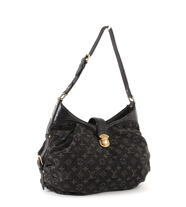 Louis Vuitton Black Denim Mahina Noir Hobo Bag For Sale at 1stDibs  black  denim louis vuitton bag, louis vuitton black denim bag, lv black denim bag