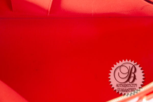 Louis Vuitton Sunset Orange Vernis Alma MM Bag For Sale 4