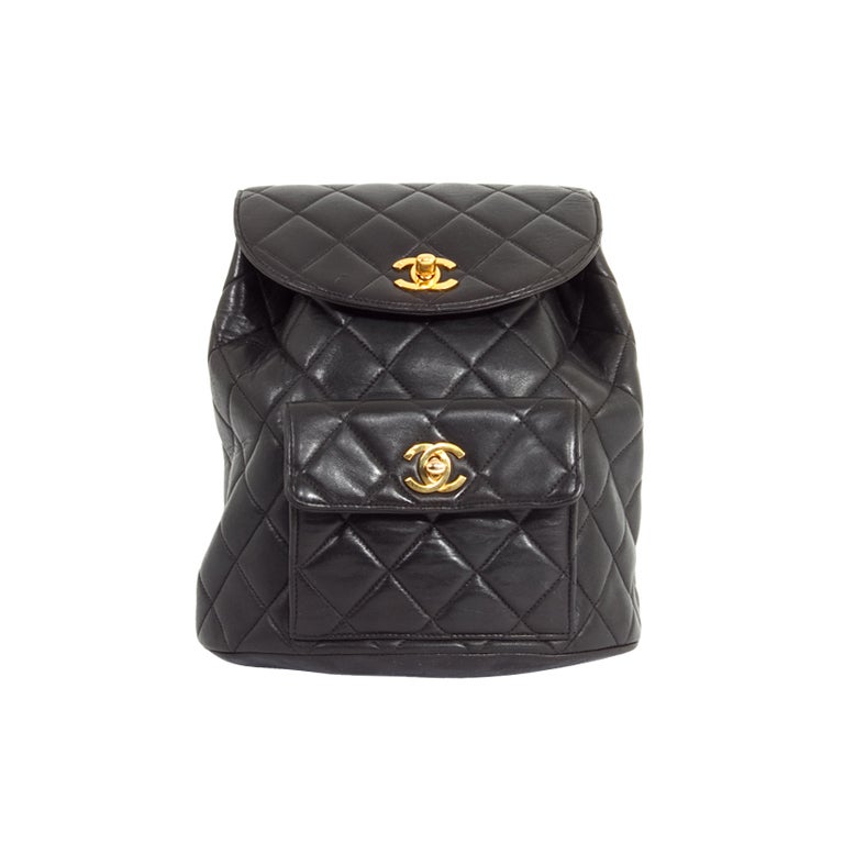 coco chanel backpack vintage