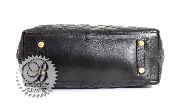 Marc Jacobs Black Quilted Calfskin Leather Ryder Bag For Sale 1