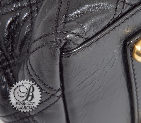 Marc Jacobs Black Quilted Calfskin Leather Ryder Bag For Sale 2