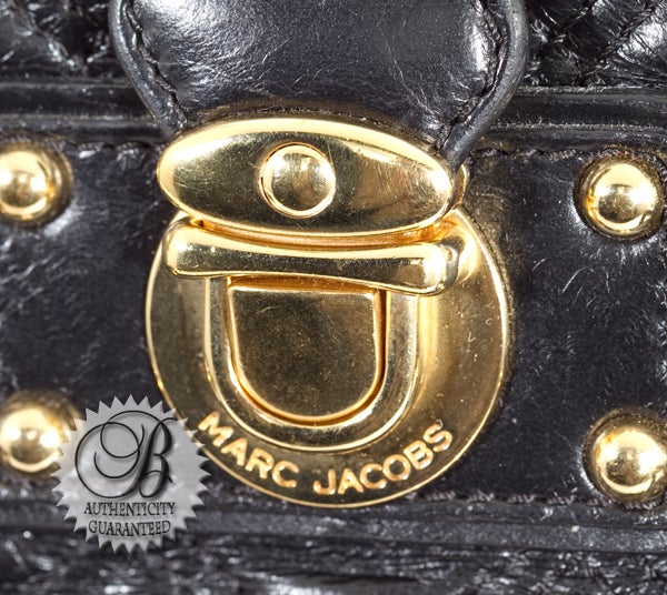 Marc Jacobs Black Quilted Calfskin Leather Ryder Bag For Sale 3