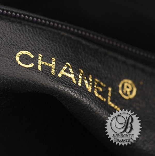 Chanel Black Patent Tassel Shoulder Bag Vintage 5