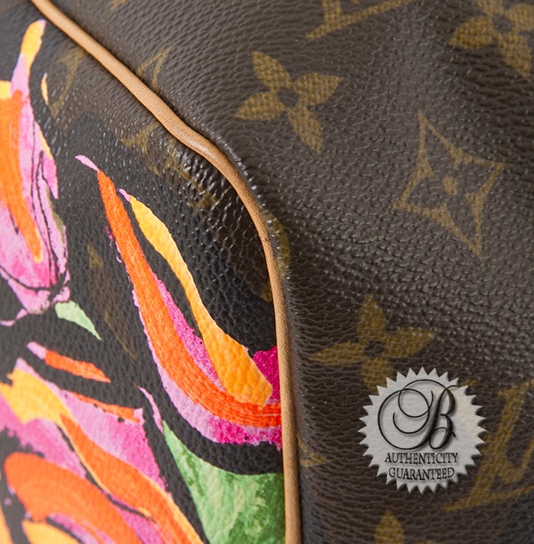 Louis Vuitton Limited Edition Stephen Sprouse Roses Speedy 30 Ba For Sale 1