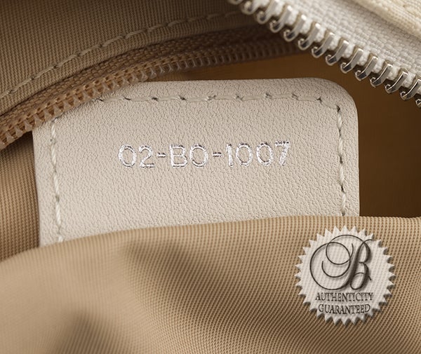 Christian Dior CD Monogram Mauve Ivory Lovely Satchel Bag For Sale 4