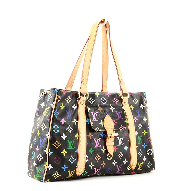 Louis Vuitton Multicolor Monogram Coated Canvas And Leather