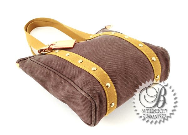 Louis Vuitton Antigua Cabas Brun Canvas Inventeur Tote Bag For