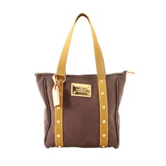 Louis Vuitton Antigua Cabas Brun Canvas Inventeur Tote Bag For Sale at ...