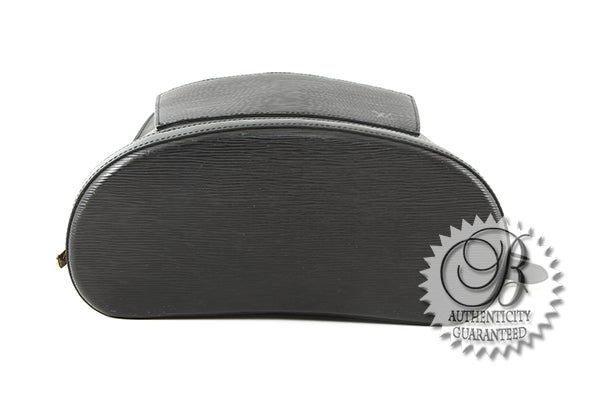 Women's Louis Vuitton Black Epi Leather Gobelins Backpack Bag