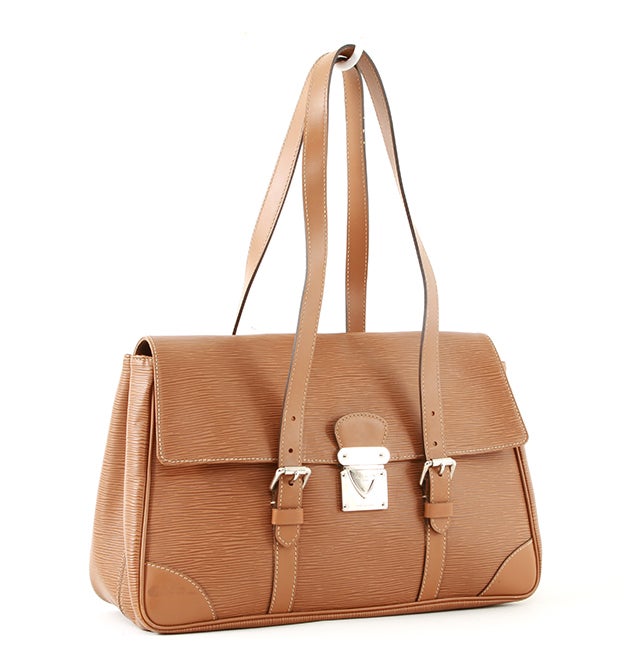 Louis Vuitton Tan Epi Leather Segur MM Bag
